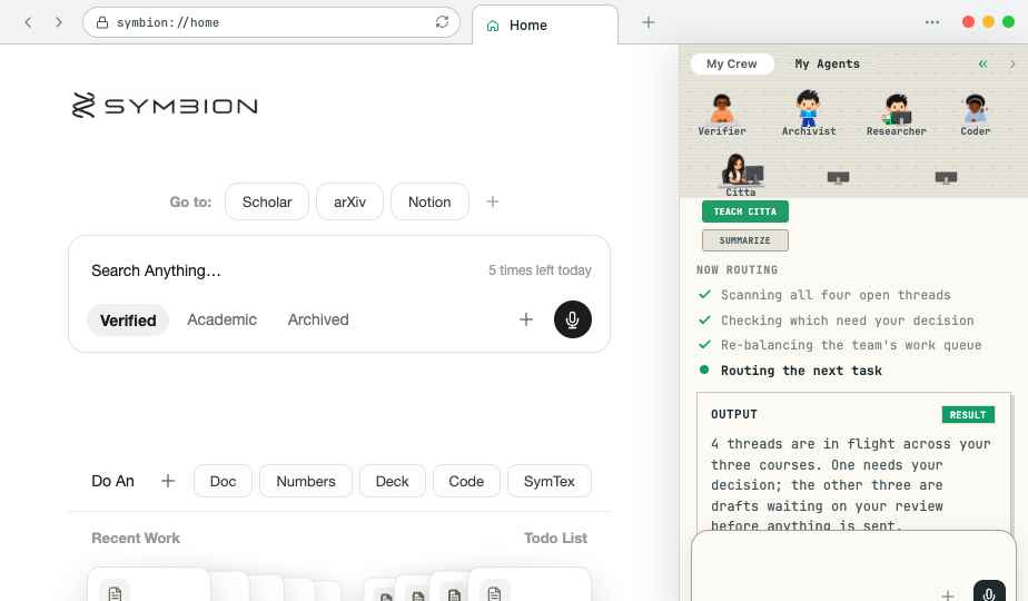 Symbion Browser 桌面浏览器工作区
